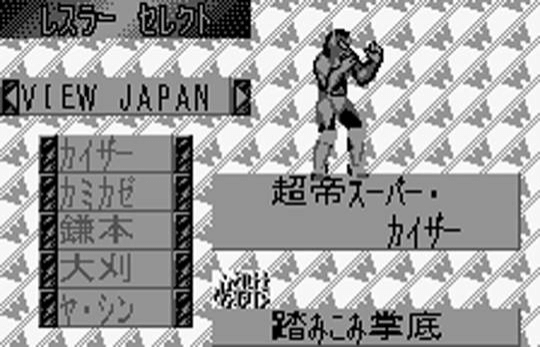 Fire ProWrestling screenshot 4 for WonderSwan